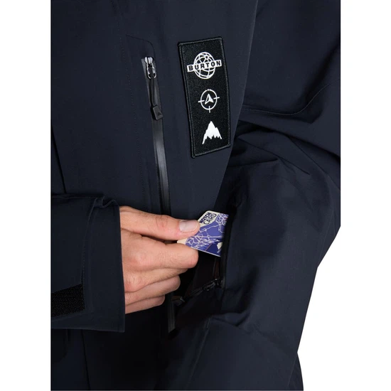 Kurtka Snowboardowa Burton Daybeacon 3L Trench Shell (True Black) FW24_5 thumbnail