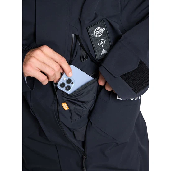 Kurtka Snowboardowa Burton Daybeacon 3L Trench Shell (True Black) FW24_6