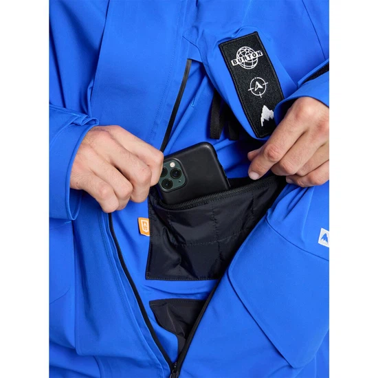 Kurtka Snowboardowa Burton Daybeacon 3L Trench Shell (Astro Blue) FW24_7 thumbnail