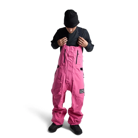 Spodnie Snowboardowe Burton Daybeacon 3L Bib (Fuchsia Fusion) FW24_2