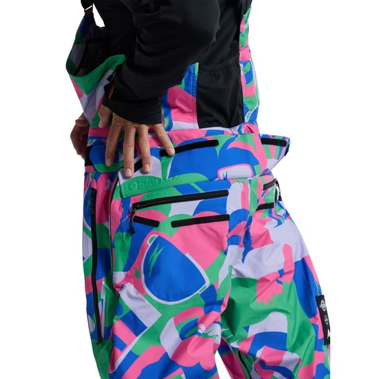 Spodnie Snowboardowe Burton Daybeacon 3L Bib (Multi Cosmoblock) FW24_5