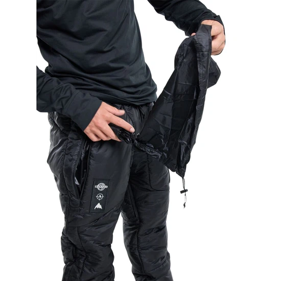 Ocieplane Spodnie Burton Daybeacon Expedition Puffy (True Black) FW24_5