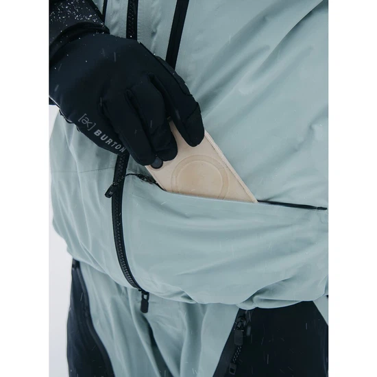 Kurtka Snowboardowa Burton AK Tuvak GORE-TEX C-KNIT 3L (Petrol Green/True Black) FW25_5 thumbnail