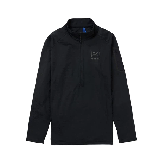 Bluza Aktywna Burton AK Helium Grid Half-Zip (True Black) FW25_1