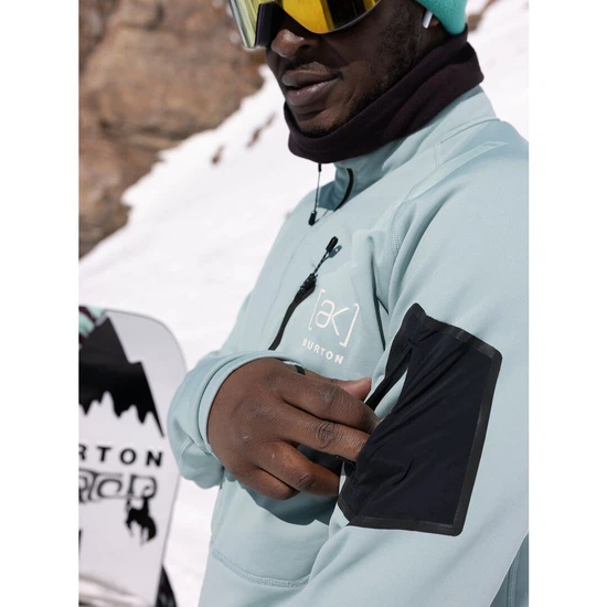 Bluza Aktywna Burton AK Baker Stretch FZ (Petrol Green) FW25_4 thumbnail