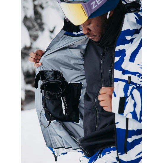 Kurtka Snowboardowa Burton AK Tuvak GORE-TEX C-KNIT 3L (Oversized Zebra Jake Blue) FW25_7