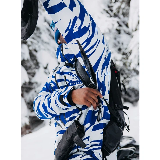 Kurtka Snowboardowa Burton AK Tuvak GORE-TEX C-KNIT 3L (Oversized Zebra Jake Blue) FW25_3