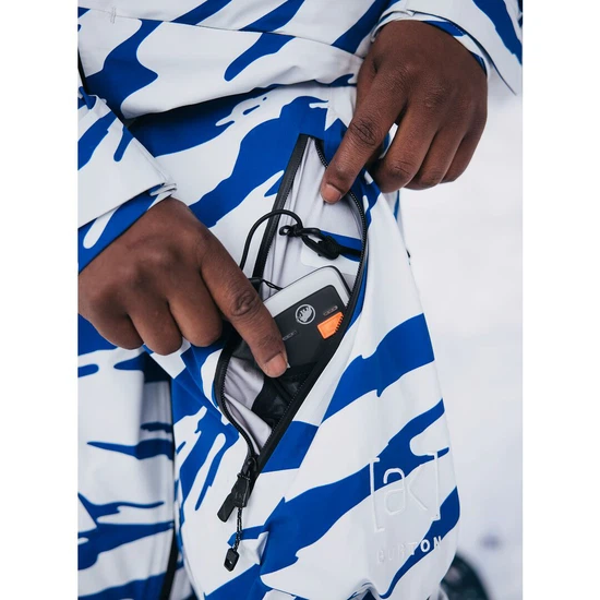 Spodnie Snowboardowe Burton AK Tuvak GORE-TEX C-KNIT 3L (Oversized Zebra Jake Blue) FW25_3