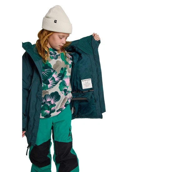Dziecięca Kurtka Snowboardowa Burton Ascutney 2L (Deep Emerald) FW26_7 thumbnail
