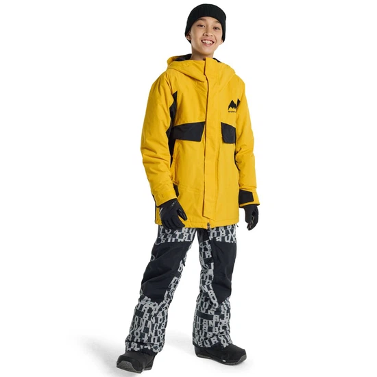 Dziecięca Kurtka Snowboardowa Burton Ascutney 2L (Goldenrod/True Black) FW26_4 thumbnail