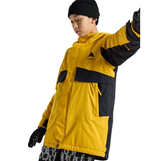 Dziecięca Kurtka Snowboardowa Burton Ascutney 2L (Goldenrod/True Black) FW26_1