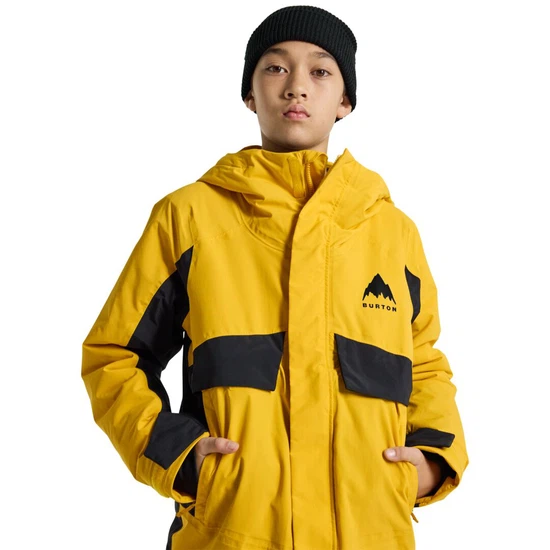Dziecięca Kurtka Snowboardowa Burton Ascutney 2L (Goldenrod/True Black) FW26_9