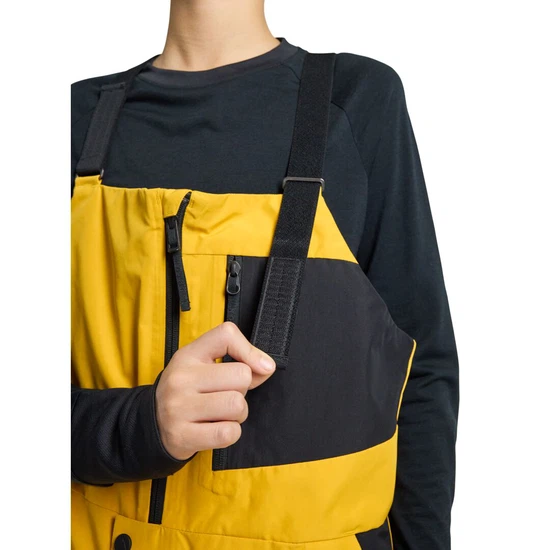 Dziecięce Spodnie Snowboardowe Burton GORE-TEX Powline Bib (Goldenrod/True Black) FW25_6 thumbnail