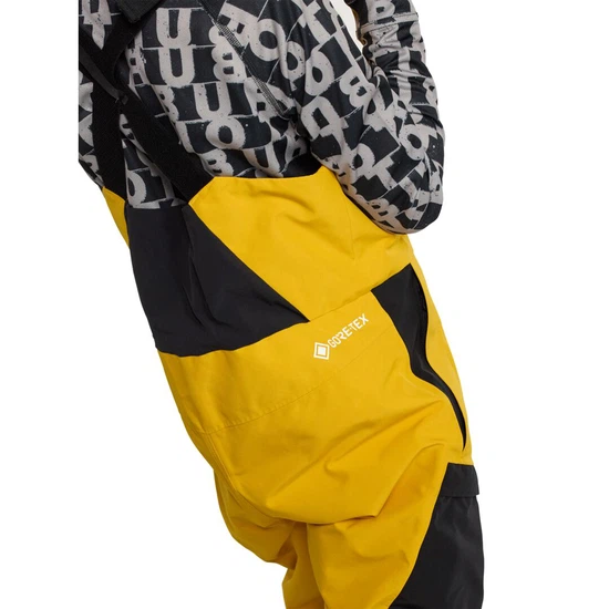 Dziecięce Spodnie Snowboardowe Burton GORE-TEX Powline Bib (Goldenrod/True Black) FW25_9