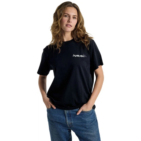 Damska Koszulka Burton Talent Scout (True Black) FW25_1