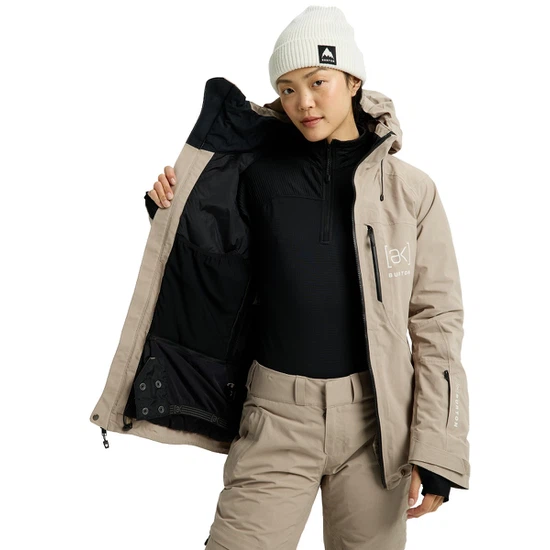Damska Kurtka Snowboardowa Burton AK GORE-TEX 2L Embark (Summit Taupe) FW26_8