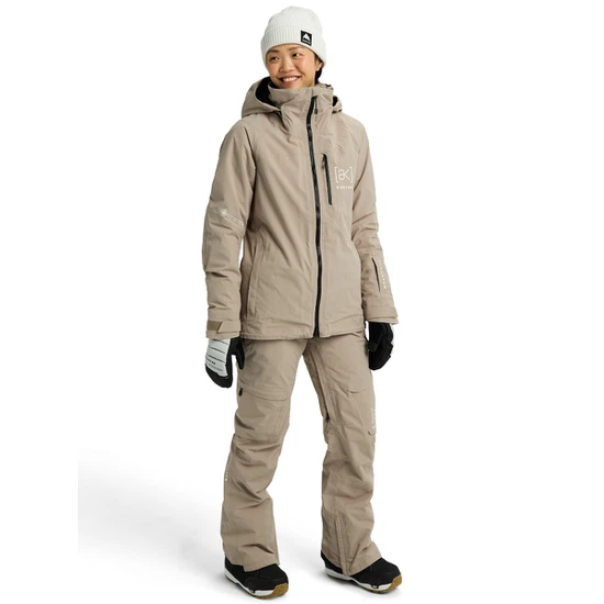 Damska Kurtka Snowboardowa Burton AK GORE-TEX 2L Embark (Summit Taupe) FW26_3