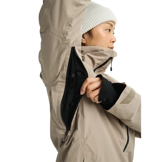 Damska Kurtka Snowboardowa Burton AK GORE-TEX 2L Embark (Summit Taupe) FW26_6