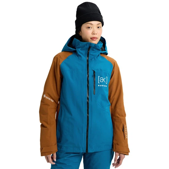 Damska Kurtka Snowboardowa Burton AK GORE-TEX 2L Embark (Blue Teal/Chestnut Brown) FW26_1