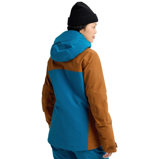 Damska Kurtka Snowboardowa Burton AK GORE-TEX 2L Embark (Blue Teal/Chestnut Brown) FW26_2 thumbnail