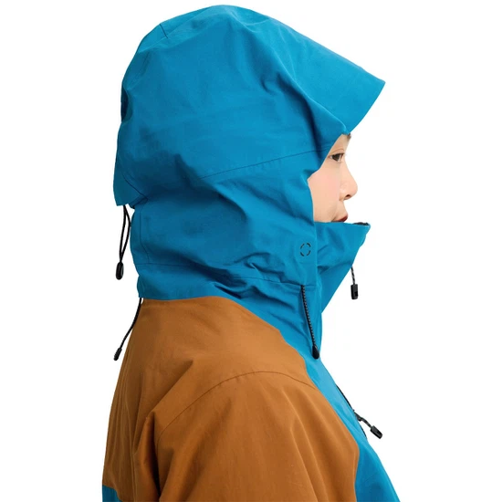 Damska Kurtka Snowboardowa Burton AK GORE-TEX 2L Embark (Blue Teal/Chestnut Brown) FW26_8 thumbnail