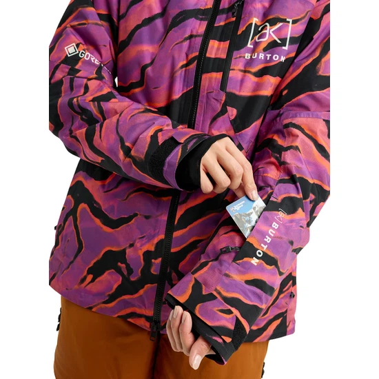 Damska Kurtka Snowboardowa Burton AK GORE-TEX 2L Embark (Slash Multi) FW26_5 thumbnail