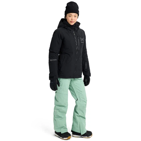 Damska Kurtka Snowboardowa Burton AK GORE-TEX 2L Flare Down (True Black) FW26_3