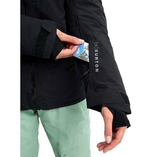 Damska Kurtka Snowboardowa Burton AK GORE-TEX 2L Flare Down (True Black) FW26_5