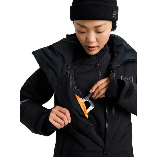 Damska Kurtka Snowboardowa Burton AK GORE-TEX 2L Flare Down (True Black) FW26_4