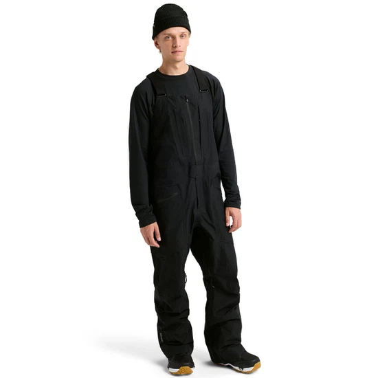 Spodnie Snowboardowe Burton AK GORE-TEX 3L Freebird Bib Tall (True Black) FW26_1