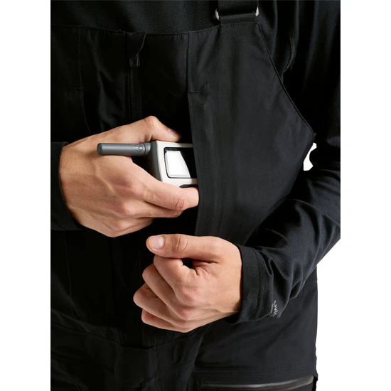 Spodnie Snowboardowe Burton AK GORE-TEX 3L Freebird Bib Short (True Black) FW26_4 thumbnail