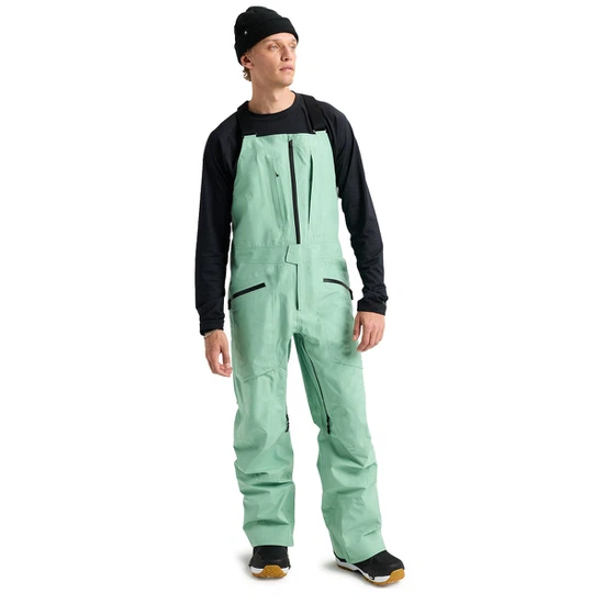 Spodnie Snowboardowe Burton AK GORE-TEX 3L Freebird Bib (Soft Sage) FW26_1