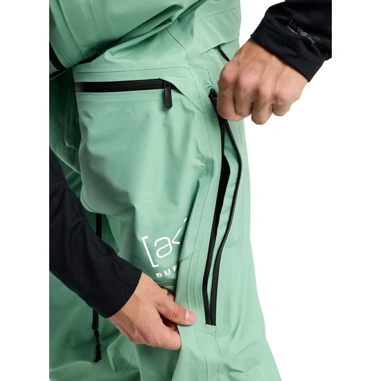 Spodnie Snowboardowe Burton AK GORE-TEX 3L Freebird Bib (Soft Sage) FW26_5 thumbnail