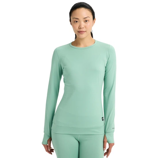 Damska Bielizna Aktywna Burton Midweight Crew (Soft Sage) FW26_1