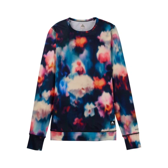 Damska Bielizna Aktywna Burton Midweight Crew (Floral Blur) FW26_4