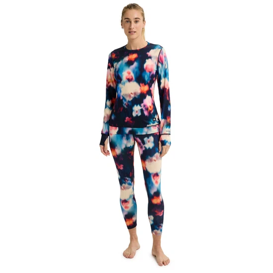 Damska Bielizna Aktywna Burton Midweight Crew (Floral Blur) FW26_3 thumbnail