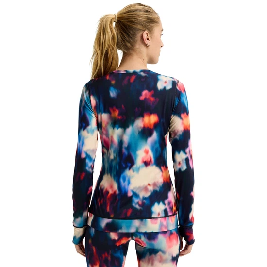 Damska Bielizna Aktywna Burton Midweight Crew (Floral Blur) FW26_2 thumbnail
