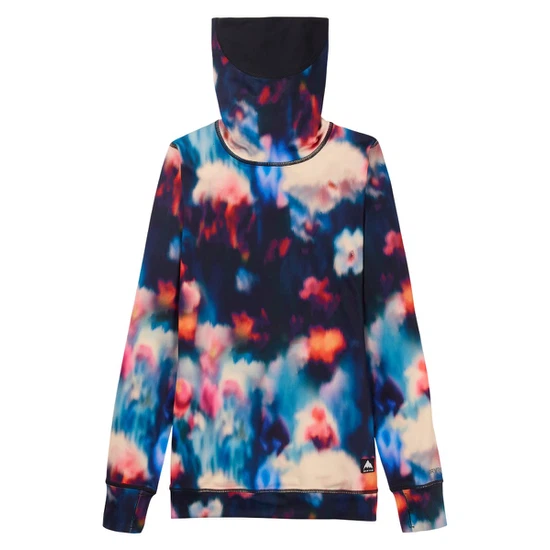 Damska Bielizna Aktywna Burton Midweight Long Neck (Floral Blur) FW26_4 thumbnail