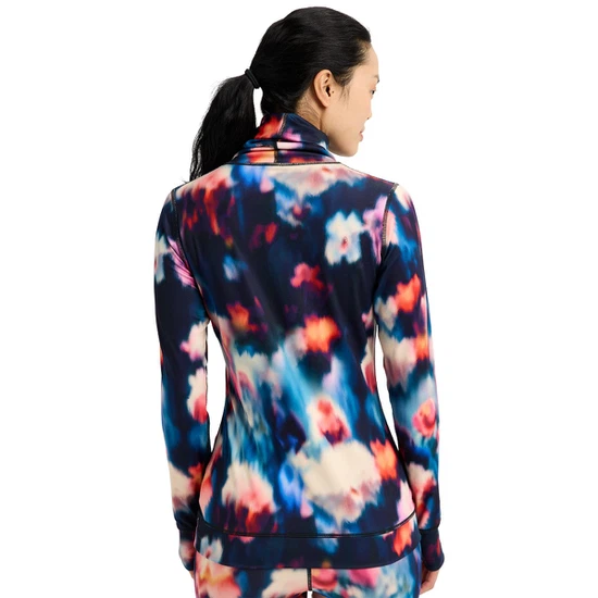 Damska Bielizna Aktywna Burton Midweight Long Neck (Floral Blur) FW26_2