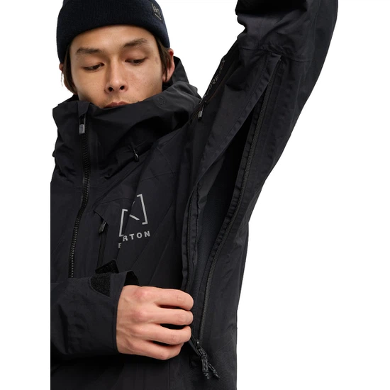 Kurtka Snowboardowa Burton AK GORE-TEX 2L Velocity Anorak (True Black) FW26_6 thumbnail