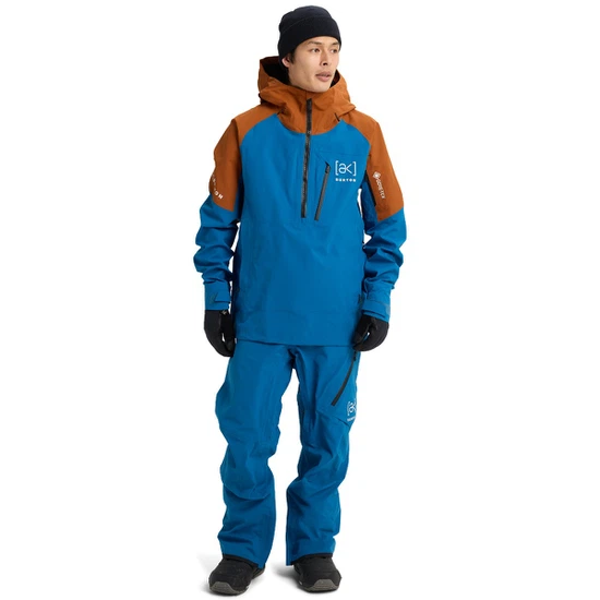Kurtka Snowboardowa Burton AK GORE-TEX 2L Velocity Anorak (Blue Teal/Chestnut Brown) FW26_3 thumbnail