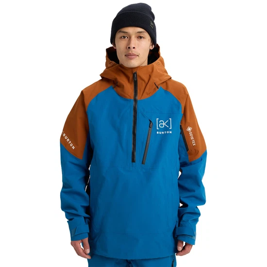 Kurtka Snowboardowa Burton AK GORE-TEX 2L Velocity Anorak (Blue Teal/Chestnut Brown) FW26_1