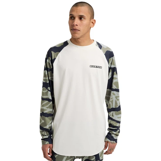 Bielizna Aktywna Burton Roadie Tech Tee (Stout White/Graffiti Camo) FW26_1