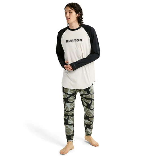 Bielizna Aktywna Burton Roadie Tech Tee (Stout White/True Black) FW26_3