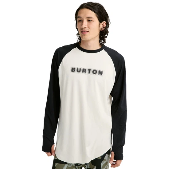 Bielizna Aktywna Burton Roadie Tech Tee (Stout White/True Black) FW26_1