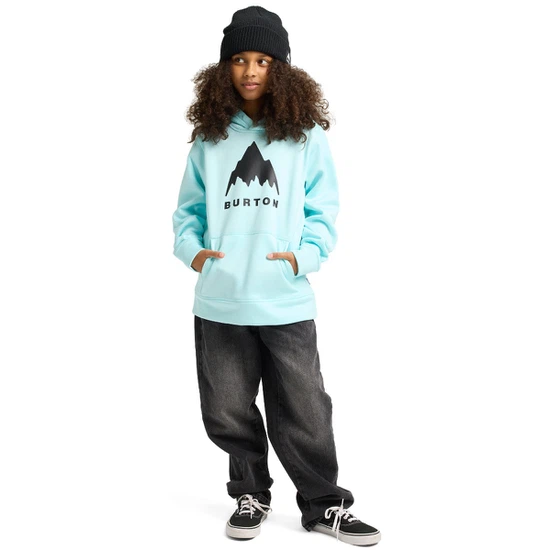 Dziecięca Bluza Aktywna Burton Oak PO (Light Teal Heather) FW26_3