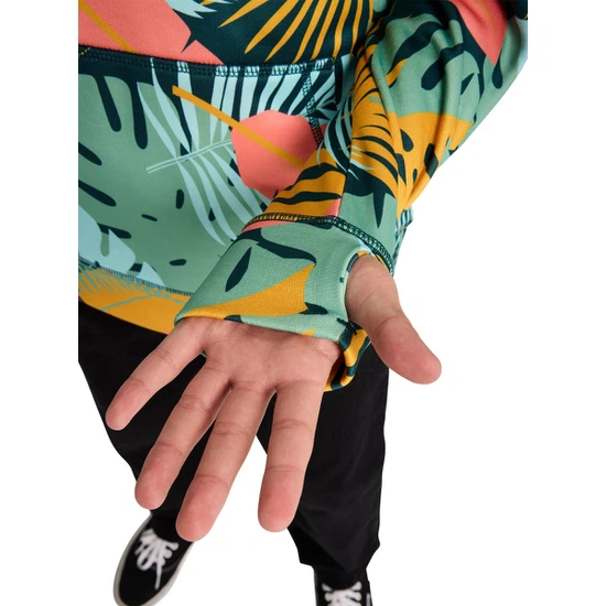 Dziecięca Bluza Aktywna Burton Oak PO (Oversized Tropical) FW26_7 thumbnail