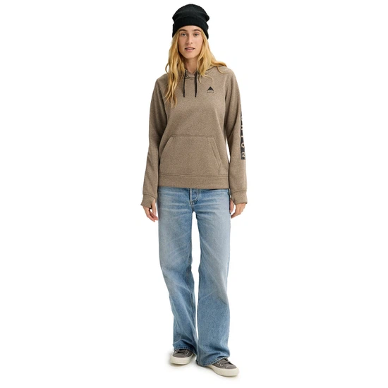 Damska Bluza Aktywna Burton Oak PO (Summit Taupe Heather) FW26_3