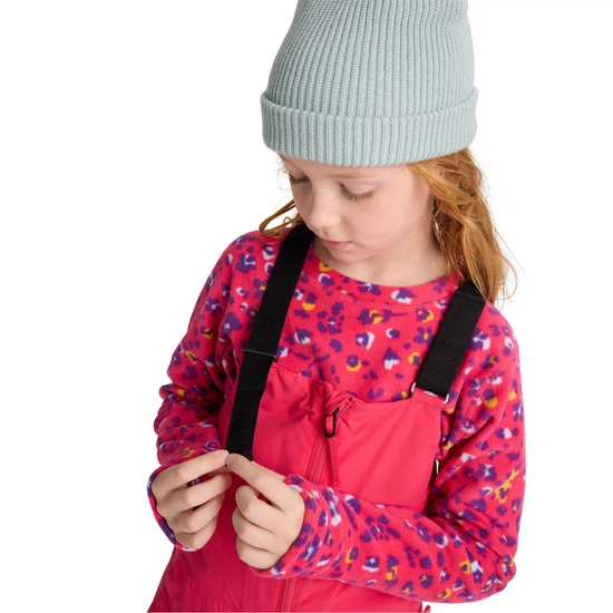Dziecięce Spodnie Snowboardowe Burton Skylar Bib (Azalea Pink) FW26_4