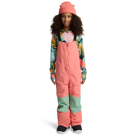 Dziecięce Spodnie Snowboardowe Burton Skylar Bib (Peach Echo) FW26_2